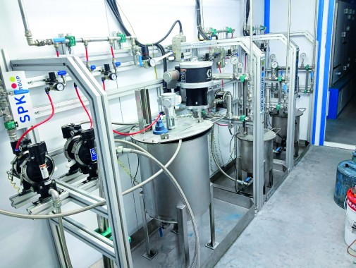 Системы подготовки, подачи и дозирования ЛКМ для роботизированных комплексов