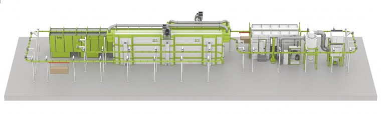 Порошковая окрасочная линия SPK с автоматическим конвейером