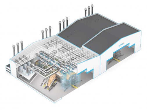 Окрасочный ангар для подготовки и покраски самолетов SPK