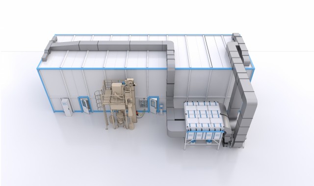 Дробеструйная камера для металлоконструкций SPK-20.6.5