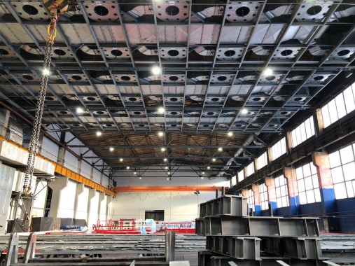 Зона открытой окраски для крупногабаритных металлоконструкций SPK-Z 60.45