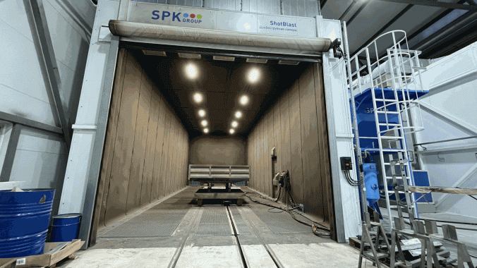 Дробеструйная камера SPK и модернизация окрасочно-сушильной камеры, г. Арамиль Дробеструйная камера SPK и модернизация окрасочно-сушильной камеры, г. Арамиль