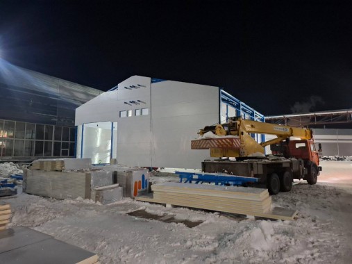 Уличный дождевальный комплекс в составе: проходной дождевальной камеры SPK 15.4.5, тупиковой дождевальной камеры SPK 15.4.5, г. Набережные Челны