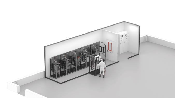 Комплекс SPK оборудования подготовки, подачи, смешивания и нанесения ЛКМ
