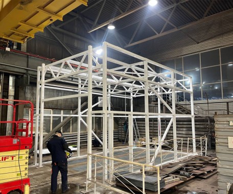 Окрасочно-сушильная камера для нефтегазового оборудования, г. Ленинск-Кузнецк