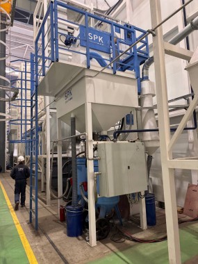 Дробеструйная и окрасочно-сушильная камера в комплексе SPK, г. Магнитогорск Дробеструйная и окрасочно-сушильная камера в комплексе SPK, г. Магнитогорск