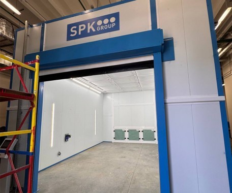 Окрасочно-сушильная камера для металлоконструкций SPK 7.5.4, г. Москва