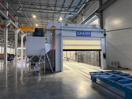 Дробеструйная камера SPK-SBB-7.5.4, г. Барнаул Дробеструйная камера SPK-SBB-7.5.4, г. Барнаул