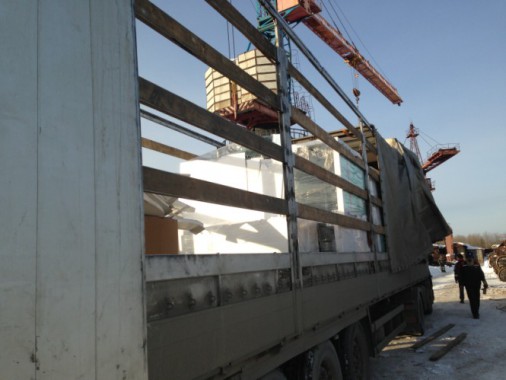 Окрасочно-сушильная камера для поездов депо Балахонцы "УралКалий" г. Березники