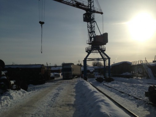 Окрасочно-сушильная камера для поездов депо Балахонцы "УралКалий" г. Березники