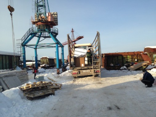 Окрасочно-сушильная камера для поездов депо Балахонцы "УралКалий" г. Березники