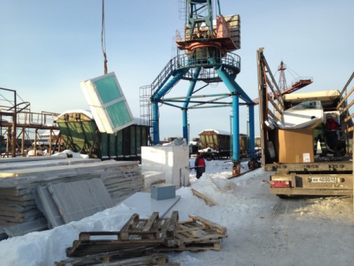 Окрасочно-сушильная камера для поездов депо Балахонцы "УралКалий" г. Березники