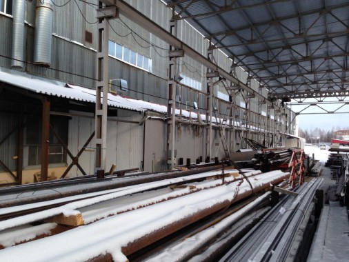 Уличная окрасочная камера для металлоконструкций SPK