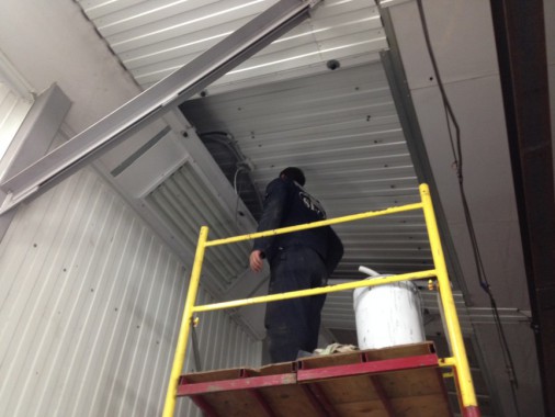 Уличная окрасочная камера для металлоконструкций SPK