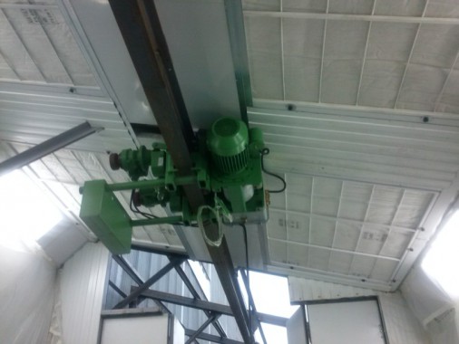 Уличная окрасочная камера для металлоконструкций SPK