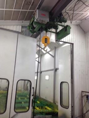 Строительство окрасочной камеры для металлоконструкций уличного исполнения SPK-Россия