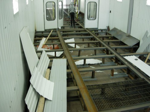 Строительство окрасочной камеры для металлоконструкций уличного исполнения SPK-Россия