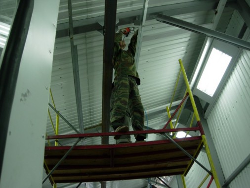 Строительство окрасочной камеры для металлоконструкций уличного исполнения SPK-Россия