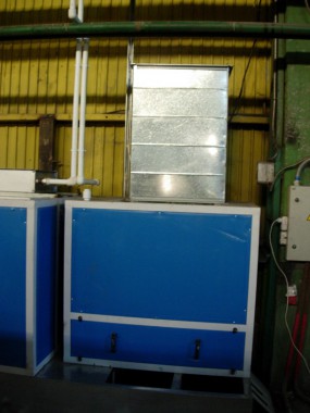 Строительство окрасочной камеры для металлоконструкций уличного исполнения SPK-Россия