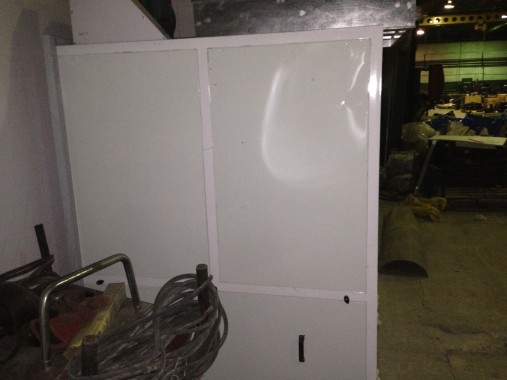 Строительство окрасочно-сушильной камеры для грузовых автомобилей ИВЕКО г Миаcс