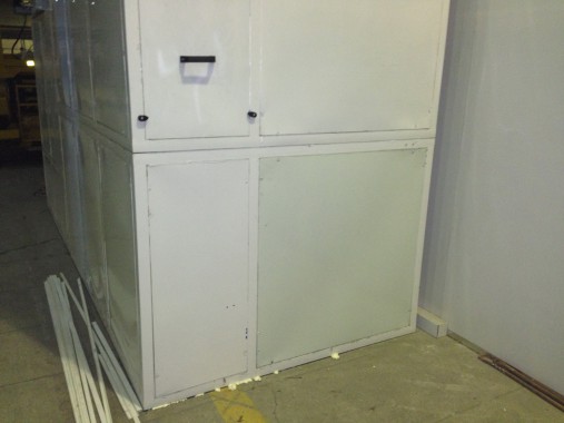 Строительство окрасочно-сушильной камеры для грузовых автомобилей ИВЕКО г Миаcс