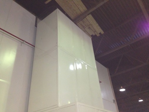 Строительство окрасочно-сушильной камеры для грузовых автомобилей ИВЕКО г Миаcс