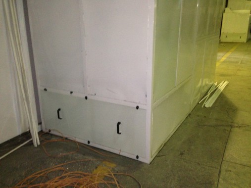 Строительство окрасочно-сушильной камеры для грузовых автомобилей ИВЕКО г Миаcс