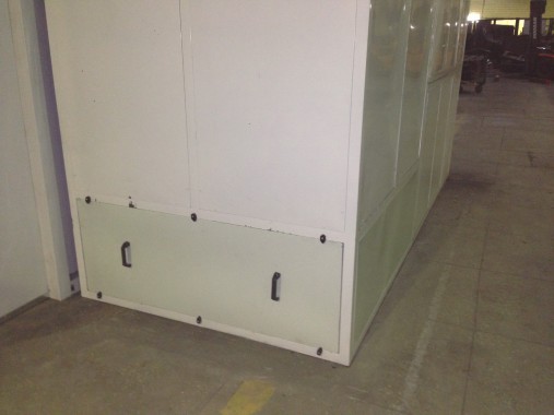 Строительство окрасочно-сушильной камеры для грузовых автомобилей ИВЕКО г Миаcс