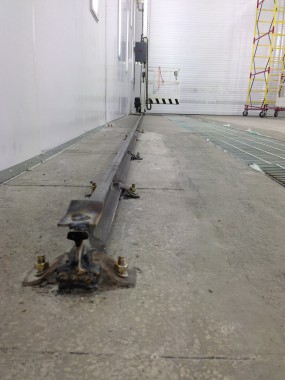 Строительство окрасочно-сушильной камеры для грузовых автомобилей ИВЕКО г Миаcс