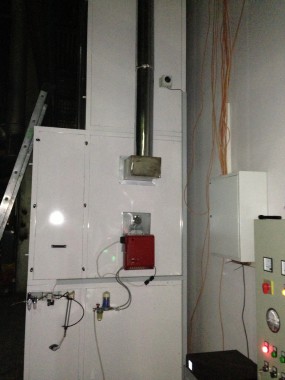 Строительство окрасочно-сушильной камеры для грузовых автомобилей ИВЕКО г Миаcс