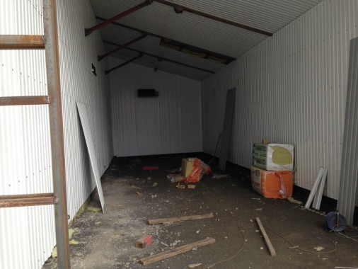 Строительство обитаемой дробеструйной камеры в уличном исполнении SPK-15 DB Россия