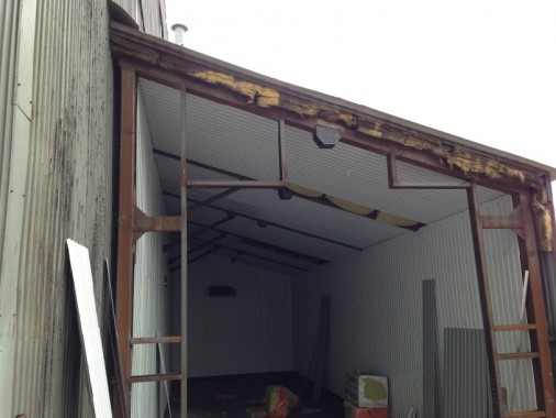 Строительство обитаемой дробеструйной камеры в уличном исполнении SPK-15 DB Россия