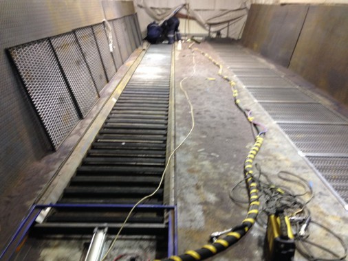 Строительство обитаемой дробеструйной камеры в уличном исполнении SPK-15 DB Россия