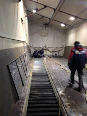 Строительство обитаемой дробеструйной камеры в уличном исполнении SPK-15 DB Россия