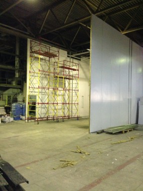 Окрасочно-сушильная камера для грузовых автомобилей ИВЕКО г. Миасс