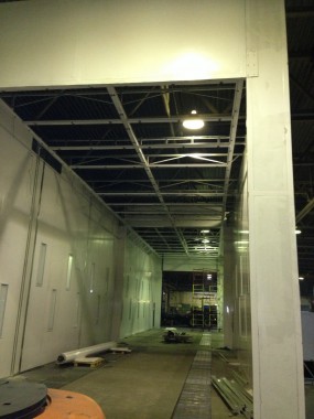 Окрасочно-сушильная камера для грузовых автомобилей ИВЕКО г. Миасс