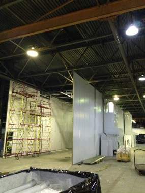 Окрасочно-сушильная камера для грузовых автомобилей ИВЕКО г. Миасс