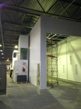 Окрасочно-сушильная камера для грузовых автомобилей ИВЕКО г. Миасс