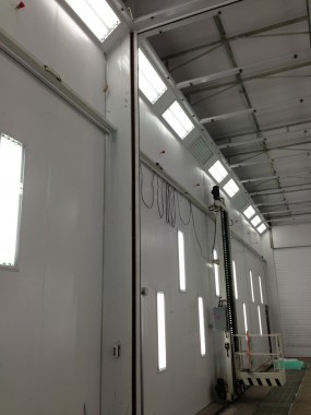 Окрасочно-сушильная камера для грузовых автомобилей ИВЕКО г. Миасс