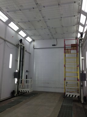 Окрасочно-сушильная камера для грузовых автомобилей ИВЕКО г. Миасс