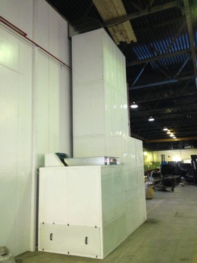 Окрасочно-сушильная камера для грузовых автомобилей ИВЕКО г. Миасс