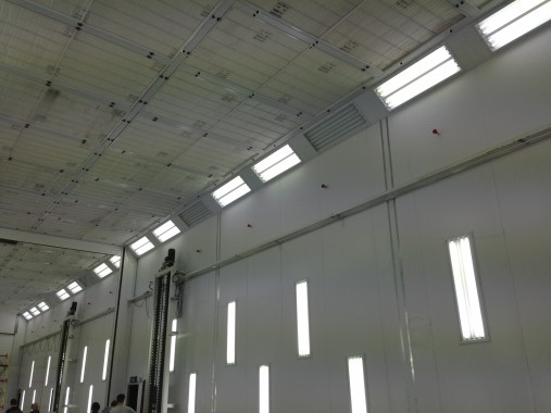 Окрасочно-сушильная камера для грузовых автомобилей ИВЕКО г. Миасс