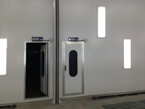 Окрасочно-сушильная камера для грузовых автомобилей ИВЕКО г. Миасс