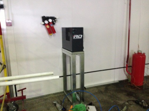 Окрасочно-сушильная камера для грузовых автомобилей ИВЕКО г. Миасс