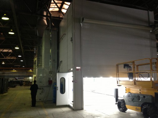 Окрасочно-сушильная камера для грузовых автомобилей ИВЕКО г. Миасс