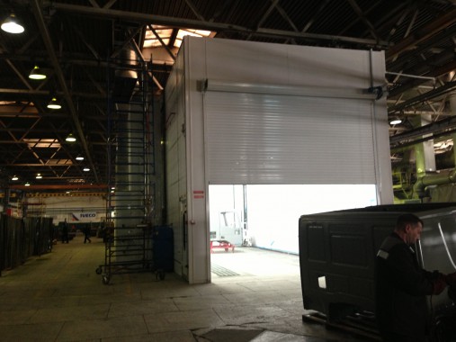 Окрасочно-сушильная камера для грузовых автомобилей ИВЕКО г. Миасс