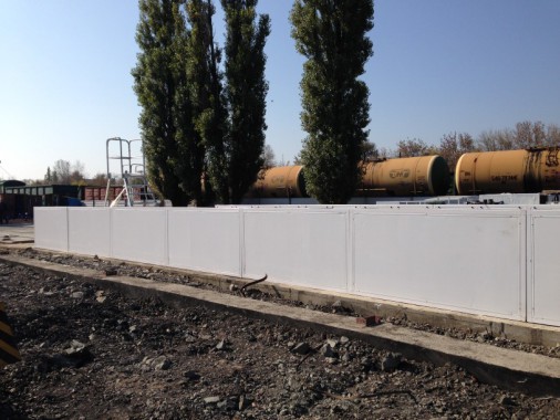 Окрасочно-сушильная камера для цистерн и вагонов в уличном исполнении г. Партизанск SPK-18x6x6 Россия