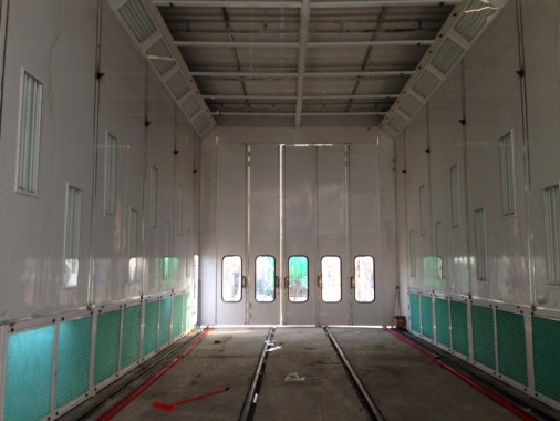 Окрасочно-сушильная камера для цистерн и вагонов в уличном исполнении г. Партизанск SPK-18x6x6 Россия