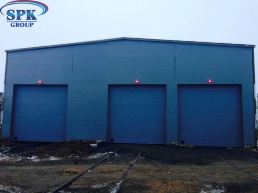 Окрасочно-сушильный комплекс для 6 вагонов SPK-66.21.6 РОССИЯ