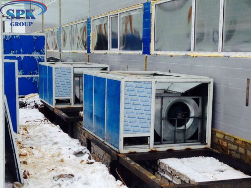 Окрасочно-сушильный комплекс для 6 вагонов SPK-66.21.6 РОССИЯ